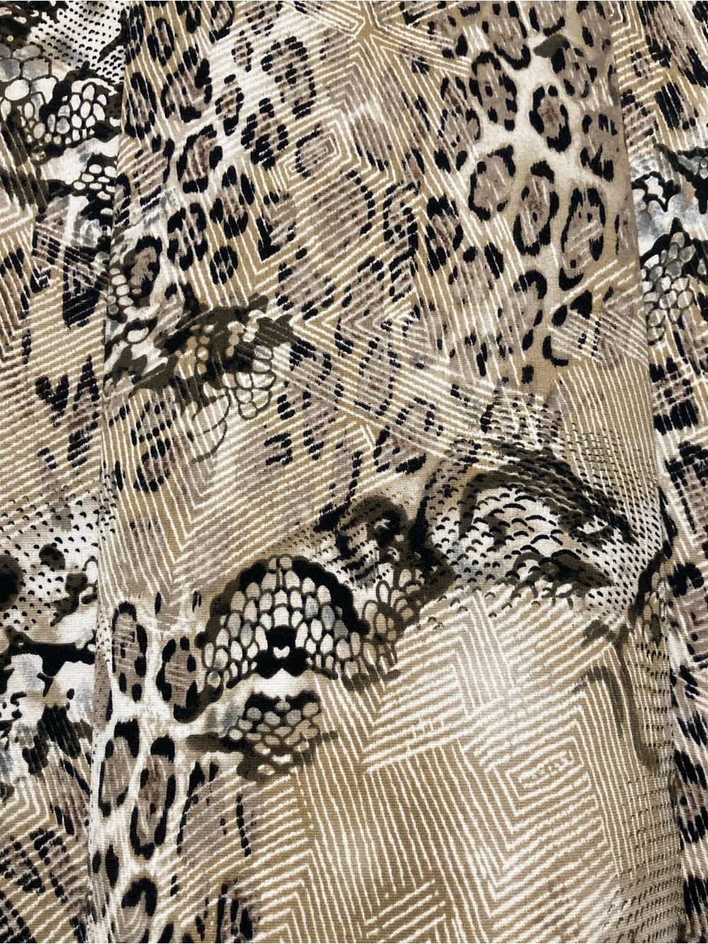 Muse for Boston Proper Women’s Long Jacket Size 10 Lined Multicolor Animal Print - Picture 8 of 10